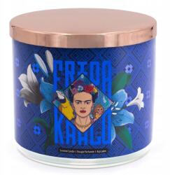  Frida Kahlo illatgyertya üvegben Frida 400 g 3 kanócos ajándék ötlet (4262399025019)
