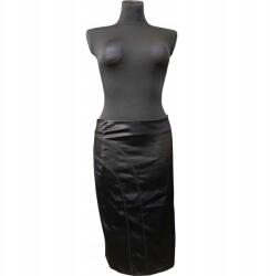 River Island Midi Szoknya Kényelmes Stílusos Elegáns Fekete 40-es Méret (UB000632)