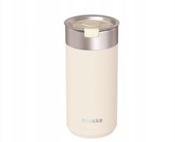 QUOKKA Boost, Rozsdamentes acél termobögre szűrővel, Nude, 400ml, 40082 (40082)