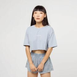  Kaotiko női póló Crop Top Washed U, Szürke, Városi