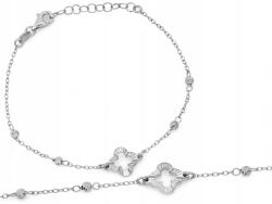 Lovrin Ezüst karkötő virágos lánccal, 925-ös, 1, 91g, 20-as méret, ajándékba (60374347)