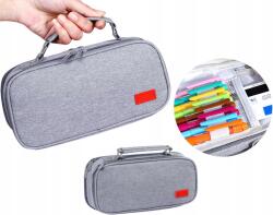  Iskolai tolltartó 3az1ben, két rekeszes, filctollakhoz és ceruzákhoz (3045774972938)