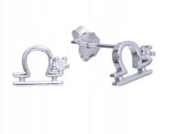 Lovrin Ezüst fülbevaló 925-ös jegyű mérleg látványos ezüstből ajándék horoszkóp (Lovrin 63386)