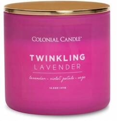 Colonial Candle Colonial levendula és zsálya illatú szójaviasz gyertya (665098546221)