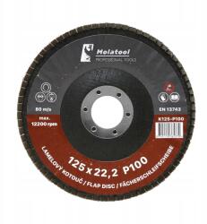 Molatool Lamellás csiszolókorong Molatool Korund 125 mm P100 (745110365372)