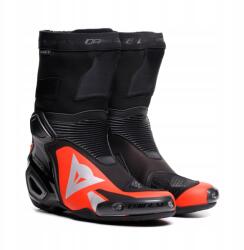 Dainese Motoros cipő Dainese Axial 2 Boots Fekete/Piros-Fluo 42