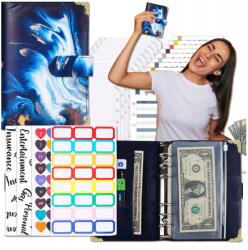  A6-os jegyzetfüzet, tervező, szervező, költségvetési notesz, pénzügyi készlet (Notes Zeszyt Planer Budżetownik A6)