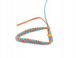 Lebexy kék-narancssárga zsinóros fejpánt