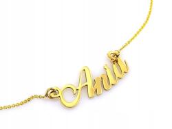 Lovrin Arany nyaklánc 585-ös finomságú, "Ania" névvel, r45 sima celebritás stílusú, 14 karátos (58721774)