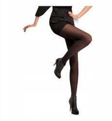 PREDA Női harisnya Preda 40 Den elasztikus Fekete XXL-es méret dupla ékbetéttel (5908256862)