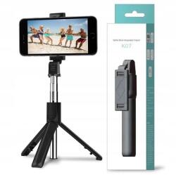 R2 Szelfibot Telefontartó Állvánnyal, Tripod, Bluetooth Távirányító (K07)