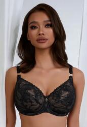 Lanny Mode Csipkés melltartó Lanny Mode Meggi, fekete 95C