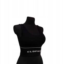  Cldfhx Sportmelltartó Nőknek, Fekete, M-es méret (B0BY9299R7-9)