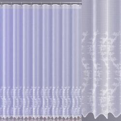 Wisan Gyönyörű finom hímzett enzo függöny fehér 300 cm magas Wirta (AWB121278300)