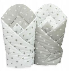 Ankras Bébi Tölcsér Pamut Kétoldalas Mintás! (MIDI GWIAZDKI Rożek 80/80 DWUSTRONNY)