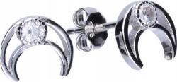 Lovrin Ezüst 925 hold fülbevaló cirkóniákkal 1, 29g bedugós divatos minta ajándék (Lovrin 46317)