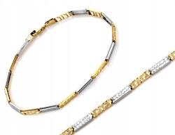 Lovrin Karkötő 375 9k arany elemekkel 2 színben, súlya 2.43g, mérete 18, nőknek (60770615)