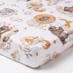 Jukki Lepedő Gumival Rögzítve Kiságyba 120x60 Pamut Jukki (5904506818396)