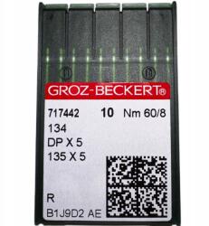 Groz-Beckert Varrógéptűk Groz Beckert Egyenes Öltésű Géphez, Hegyes 135x5 DPx5 60/8 R (135x5 DPx5 60/8 R)