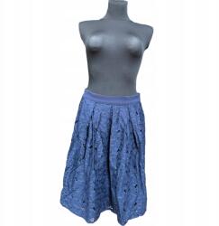  mint&berry Midi Szoknya Kényelmes Elegáns Kék Virágos 38-as Méret (UB000136)