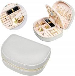 EdiBazzar Ékszerdoboz szervező kis bőr ékszertartó doboz (Szkatułka pudełko na biżuterię organizer)