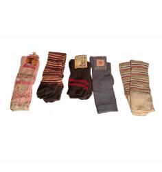  5 pár Gyerek zokni szett Különböző színek és minták Méret 19-22 cm (SC0012)
