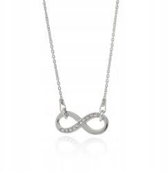 Giorre Infinity nyaklánc cirkóniákkal, 925 ezüst, platina bevonattal (5905804386600)