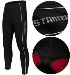 Stanteks Kerékpáros Nadrág Leggings Férfi S Téli Hosszú Zselés Betéttel (SPODNIE NA ROWER KOLARSKIE)