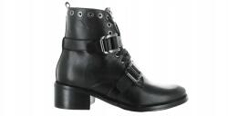 Badura Női Badura fekete bélelt bőr bakancs 38-as (8207-69-1520 38)