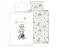 Herding Zöld, Gyerek ágynemű szett kiságyba Kis Elefántok, 100/135+40/60 (2485261063)
