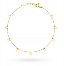 Lovrin Arany karkötő 585-ös finomságú, 3mm-es karikákkal, 0.88g, 17+2cm állítható (58718292)