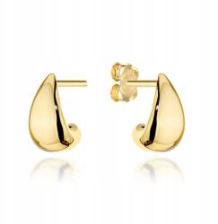 Fugart 585-ös Arany Fülbevaló, Sima Háromszög Alakú Ingyenes Gravírozás (FUG7-K01791-585)