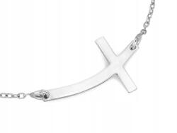 Lovrin Női nyaklánc 925-ös ezüstből, kereszttel, elegáns, divatos dizájn (63604164)