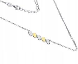 Lovrin Ezüst nyaklánc 925-ös finomságú, ovális elemekkel, 2, 78g, ajándék medálokkal (Lovrin 51161)