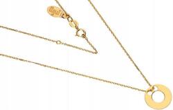 Lovrin Ezüstözött, 925-ös ezüst nyaklánc 1, 77g-os fánkkal tökéletes, divatos ajándék (Lovrin 53877)