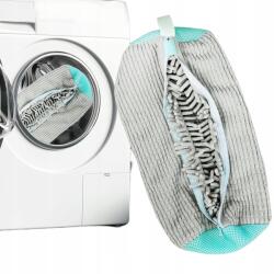  Táska Hálós Mosó Cipő Táska Cipzáras Sötét Hamu (WOREK SIATKA DO PRANIA)