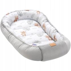 Jukki Nagy Méretű XXL Baba Kókusz Fészek/babafészek 65x120CM Velvet (Bársony)