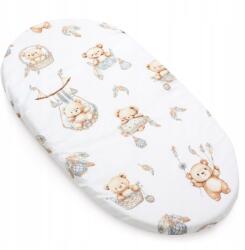 Jukki Lepedő Gumival Gondolához És Bölcsőhöz 80X40CM (5904506833054)