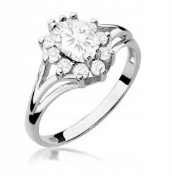 Fugart Arany Jegygyűrű 585-ÖS, Gyémántok, Ingyenes Gravírozás r23 (F037-B585-LD1.00)