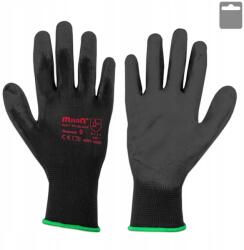 Maan Soft Pu fekete védőkesztyű euro akasztóval 11-es méret (7947)