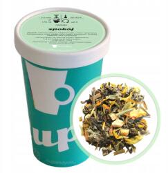Cup&You Zöld tea Nyugalom alma málna levelek körömvirág gyömbér kardamom 100g (herbata liściasta sypana mieszanka napar susz)