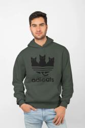  D&b Unisex Hoodie EB00016 Adicats Erdőzöld-Méret S