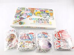 Qwddeco Stickers vízálló matricák 160db