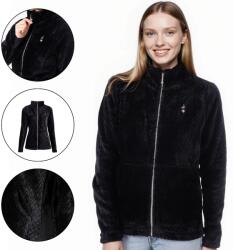 aulp Női polár pulóver Aulp Becco Cipzáras, állógalléros Fekete M (BECCO W/BLACK/M)