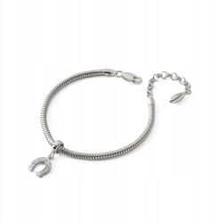 Giorre Női Patkó Karkötő Cirkóniákkal 925 Ezüst, Platina Bevonattal Giorre (5905804384262)