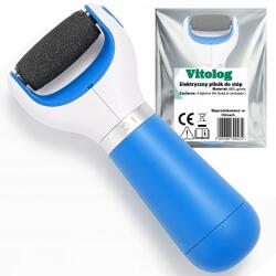 Vitolog Elektromos sarok- és lábápoló reszelő, elektromos bőrkeményedés eltávolító, pedikűr gép (Vitolog Pumeks pedicure skrobak mocny)