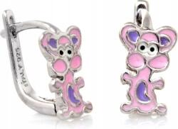 Lovrin Ezüst gyermek fülbevaló 925 egérke 1, 53g kislányoknak ajándékba (Lovrin 44240)