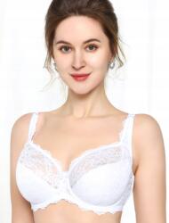Lanny Mode Csipkés melltartó Lanny Mode Frida, félig merevített fehér 90G