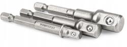 Powermat Adapterek Csavarhúzókhoz, Szűkítők Fejekhez, Tartó (Powermat PM-ZADB-3T)