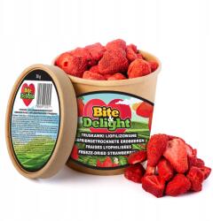  Bite & Delight Liofilizált eper szeletelve, adalékanyagok nélkül 350 ml